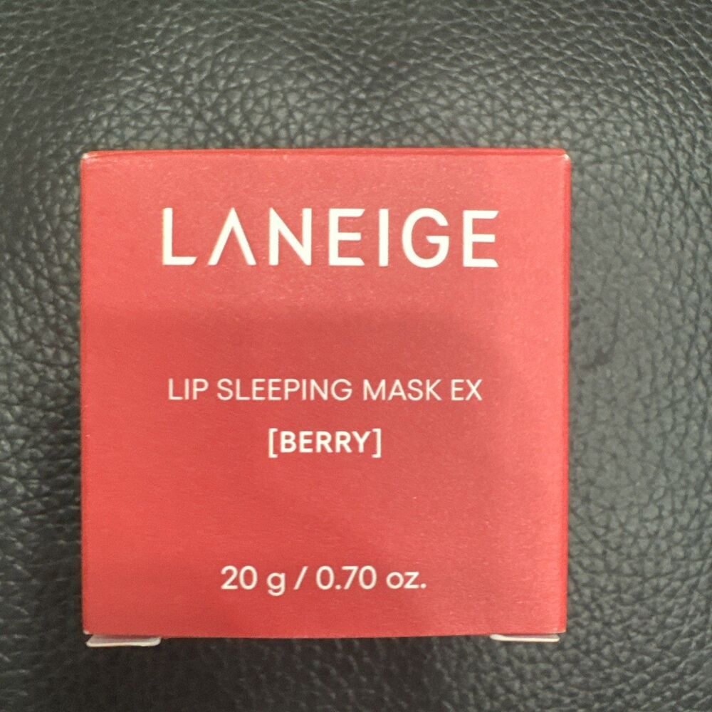 TITLE LANEIGE Lip Sleeping Mask EX Berry 20g Full Size Overnight Lip Treatment